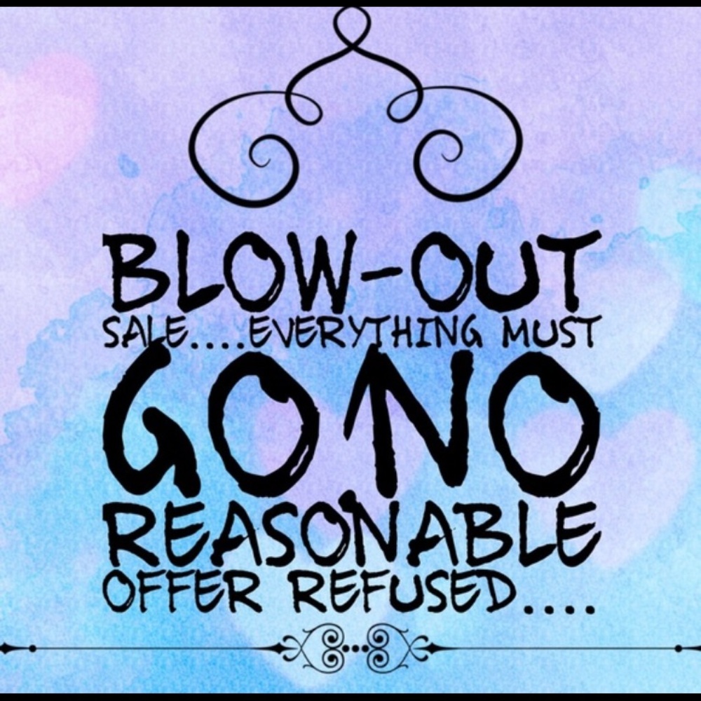 Everything must go